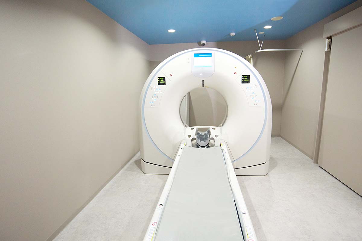 CT検査室内