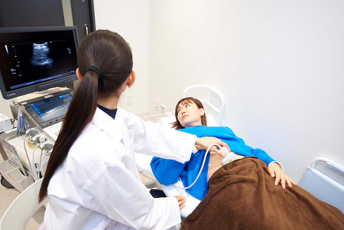 エコー検査例(chocoZAP提供)