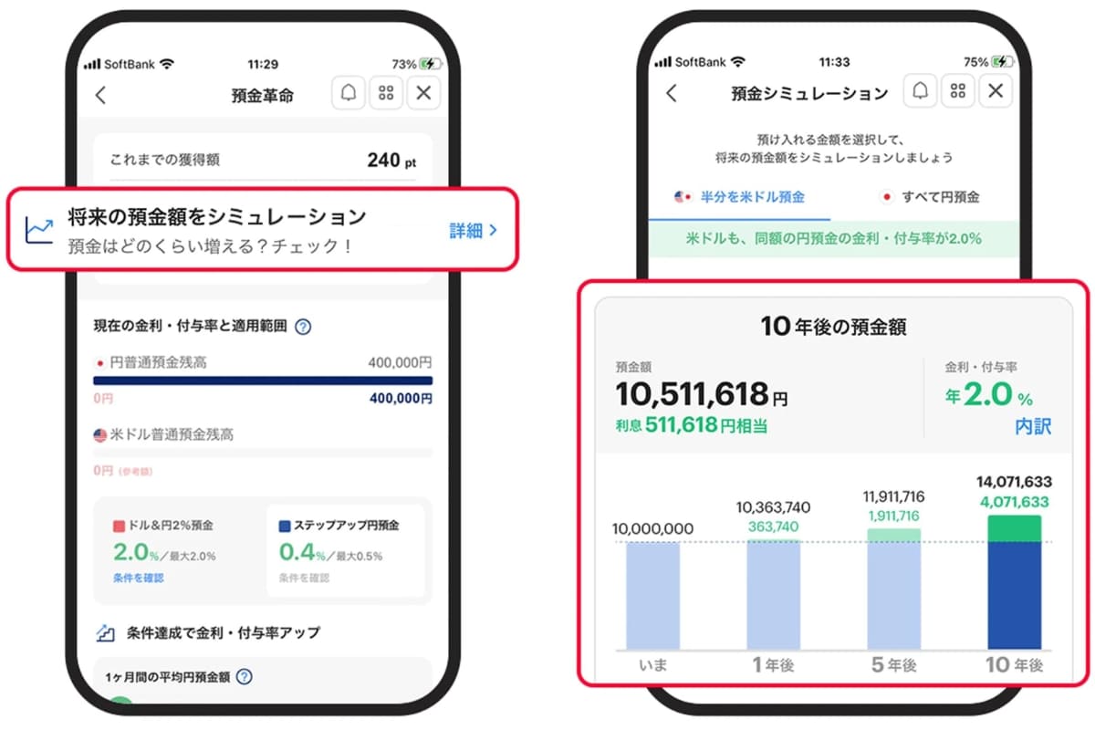 預金シミュレーション