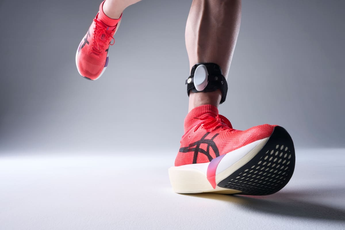 センシングデバイスの装着イメージ