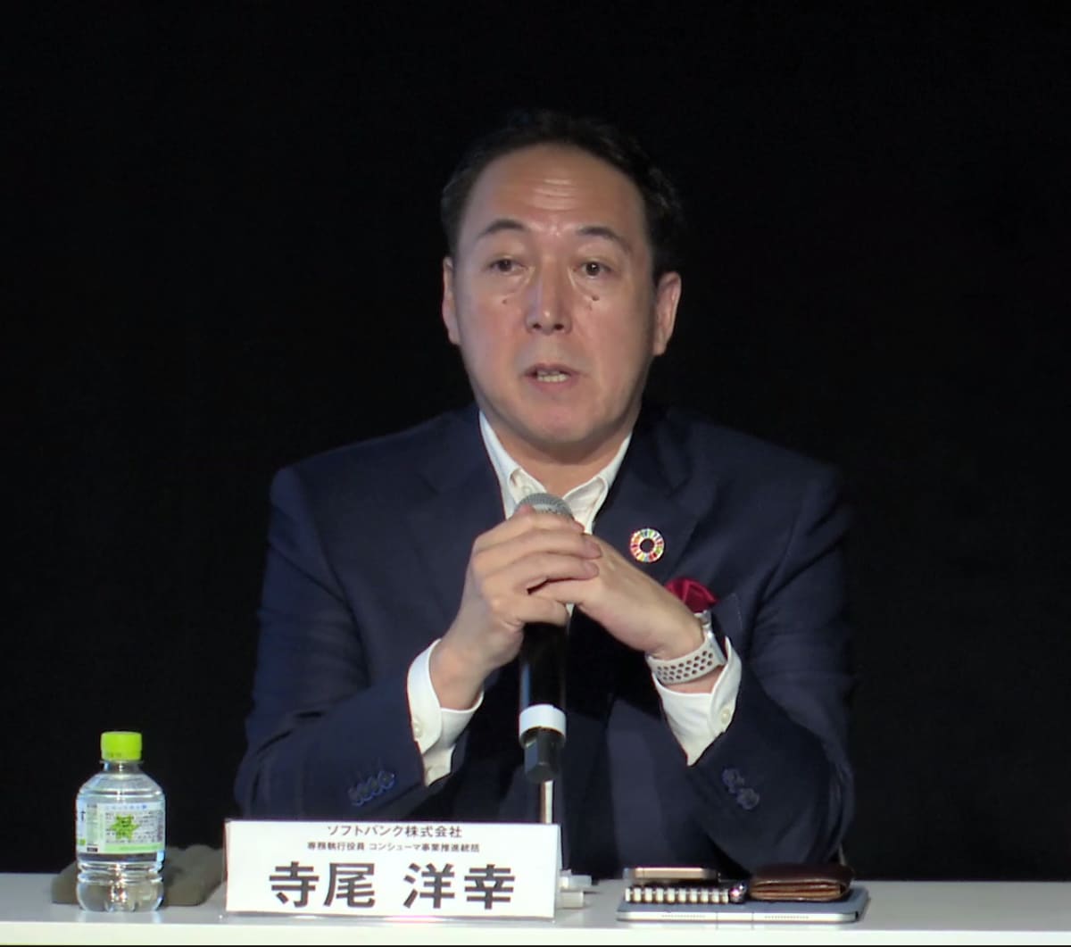 ソフトバンク 専務執行役員の寺尾洋幸氏