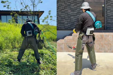 レビュー】夏の草刈りで最強のファン付きウェア「ChillerX」を試して