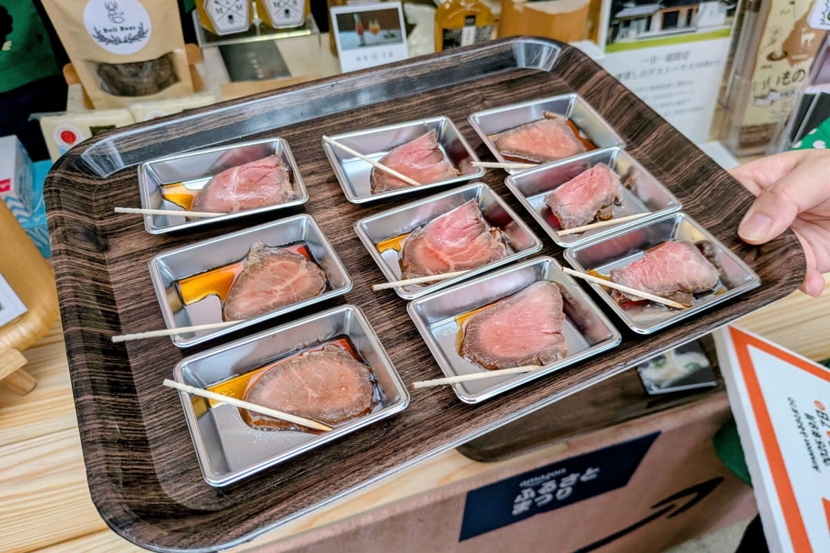 奈良県宇陀市の返礼品「大和榛原牛 ローストビーフ」