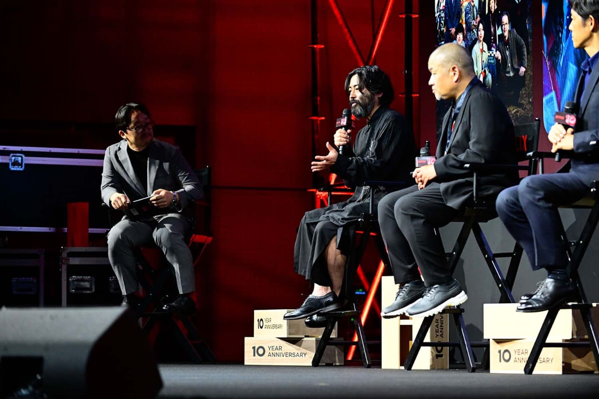 10周年イベントで俳優の位置付けについて語る山田孝之氏