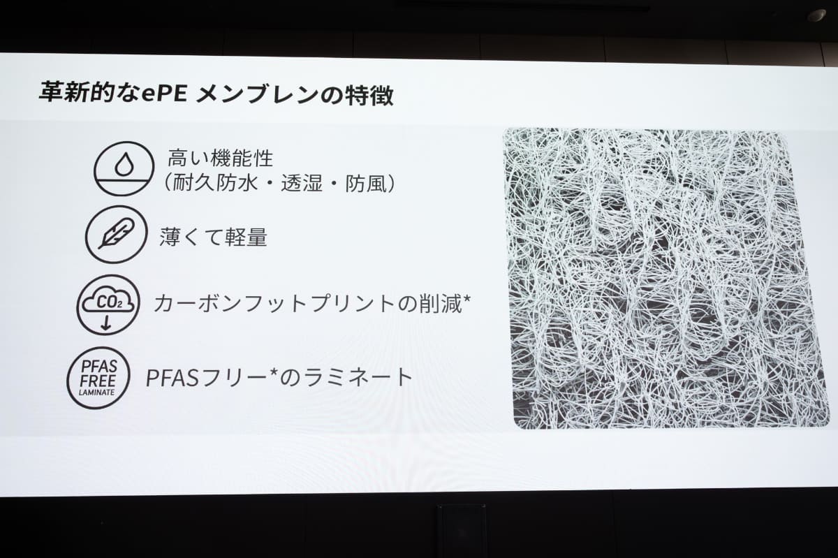 ePEメンブレンの特徴