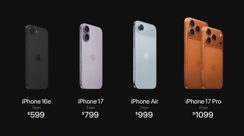 iPhone 17シリーズ登場 新型「Air」は最薄5.6mm - Impress Watch
