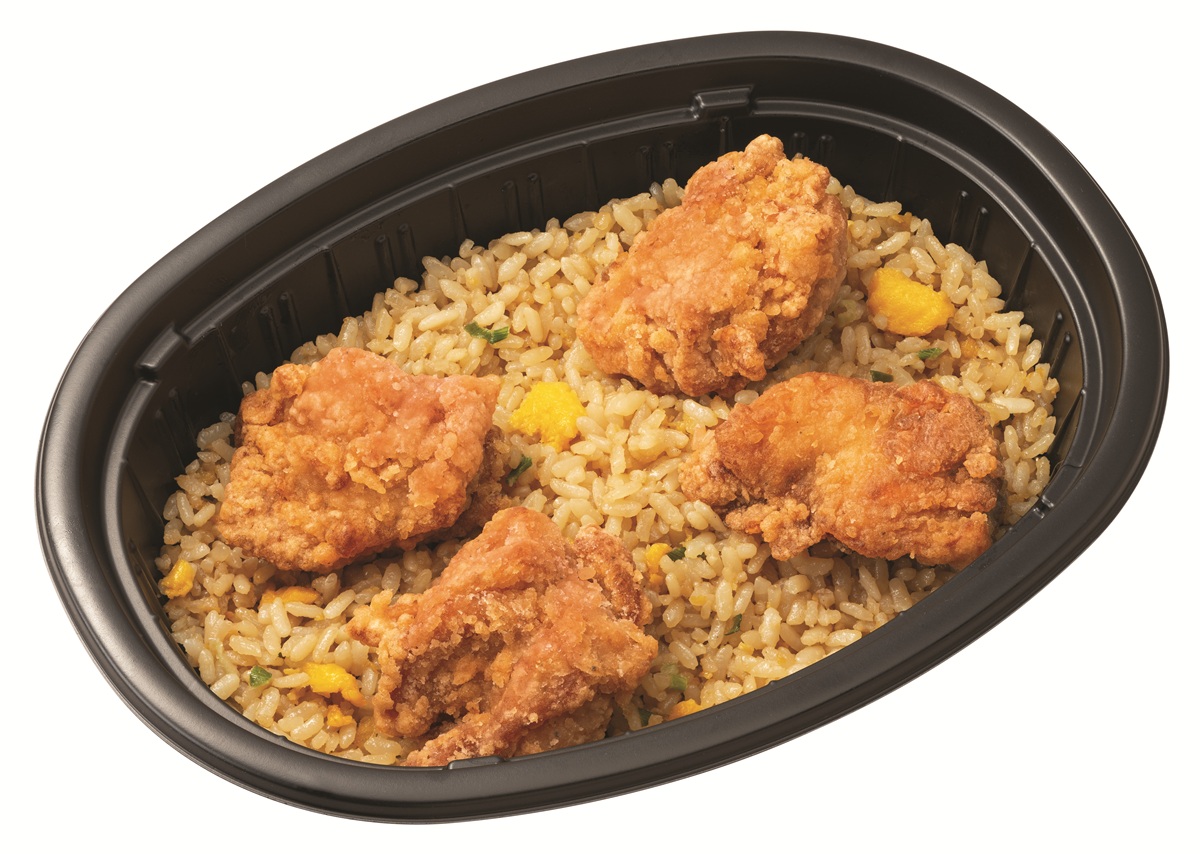 旨味たっぷり炒飯＆唐揚げ