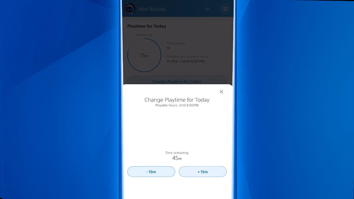 プレイ時間の制限