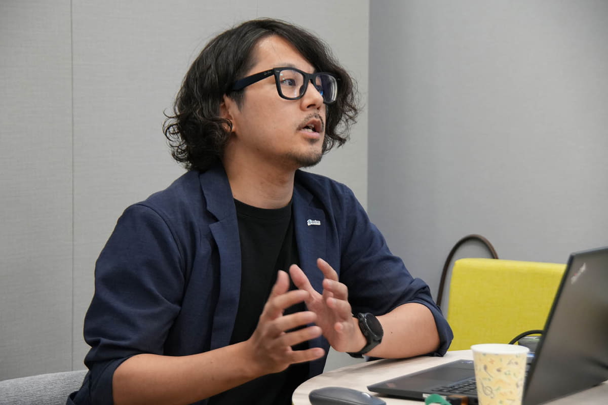 参天製薬Digital & IT本部Global Digital Innovation部Digital Solutionチーム生成AIプロダクトマネージャーの大東達也氏