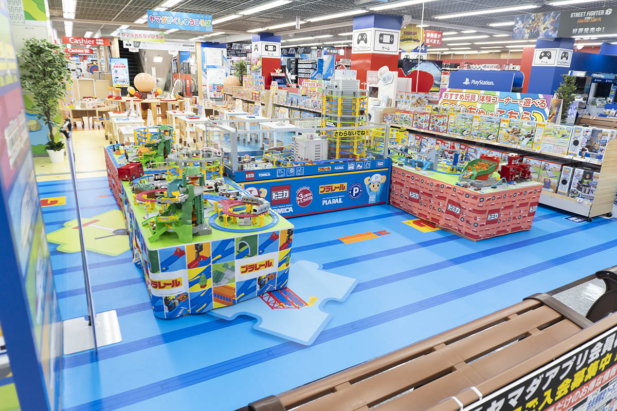 6階の玩具体験コーナー