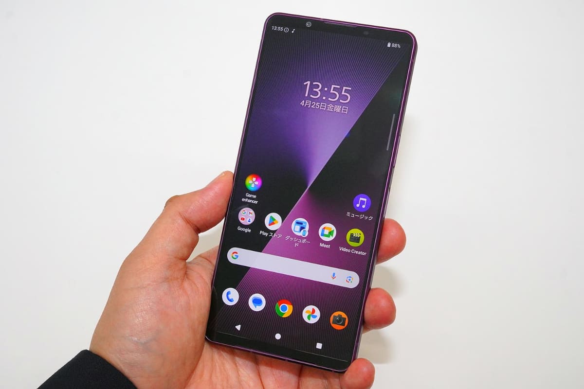 Xperia 1シリーズも21:9の4Kディスプレイをやめてから2世代目になる