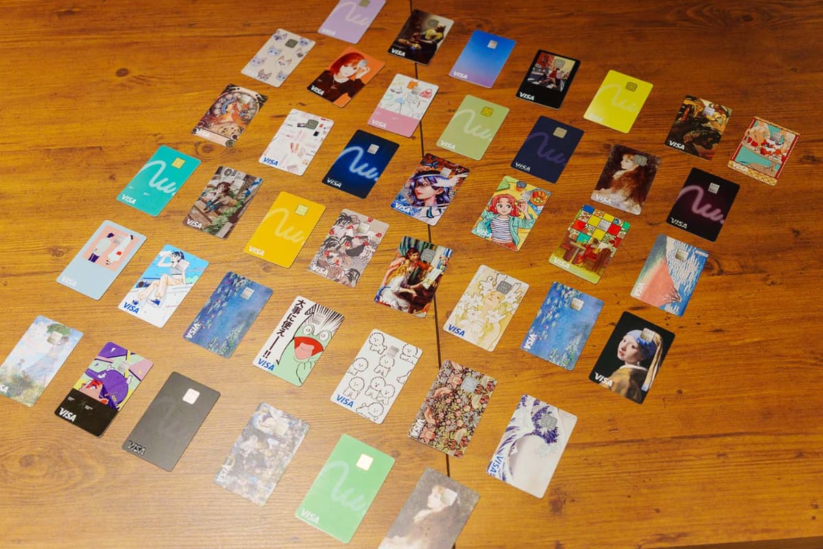 様々な「推し活」カードを発行しているナッジ