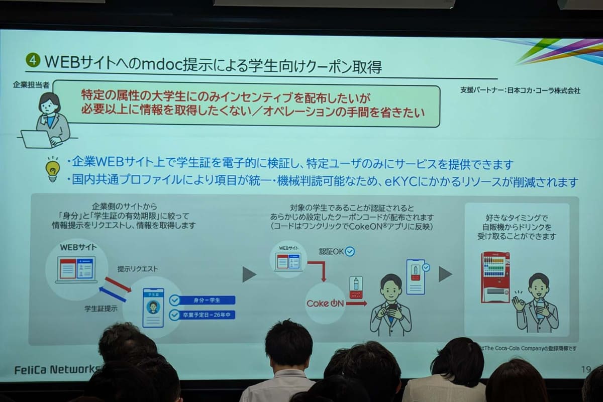 デジタル学生証を使った企業のマーケティングキャンペーンの事例