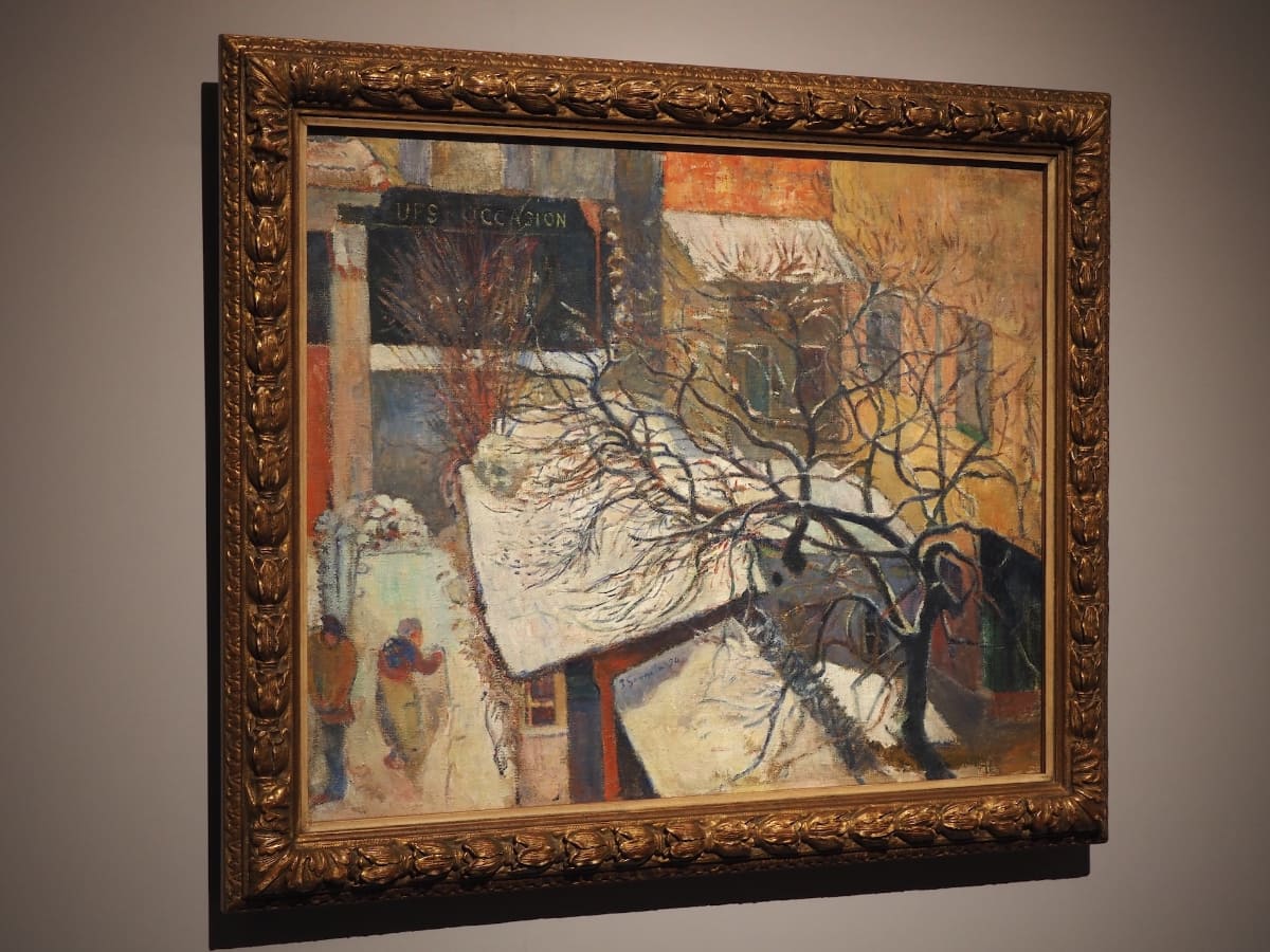 ボール・ゴーガン《雪のパリ》1894年。ファン・ゴッホ美術館、アムステルダム(フィンセント・ファン・ゴッホ財団)