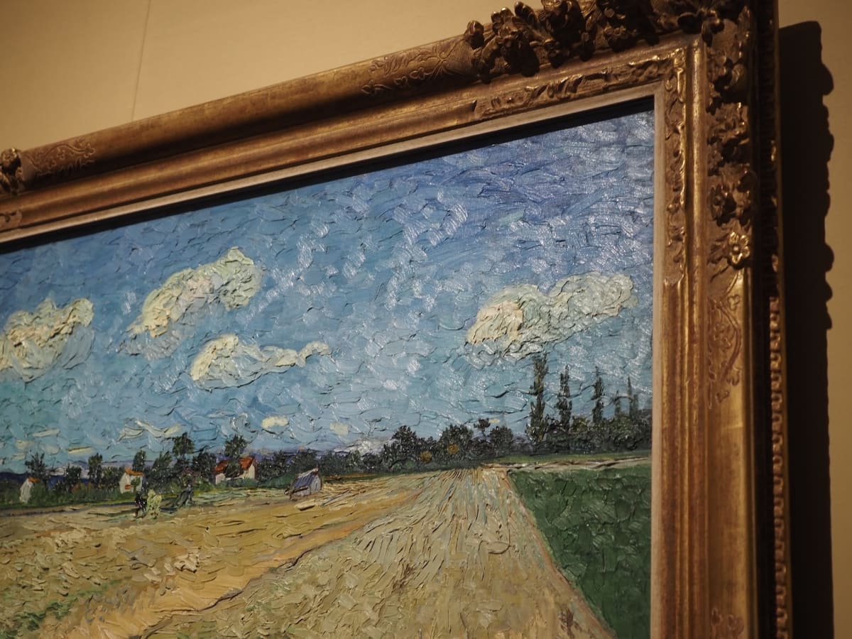 フィンセント・ファン・ゴッホ《耕された畑(「畝」)》1888年9月、アルル。ファン・ゴッホ美術館、アムステルダム(フィンセント・ファン・ゴッホ財団)