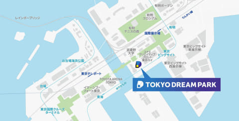東京ドリーム 有明に複合型エンタメ施設「東京ドリームパーク」 26年3月開業