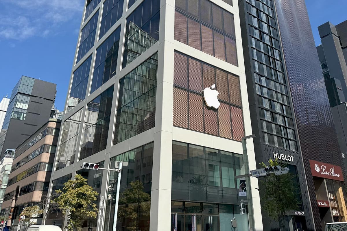 26日にオープンする「Apple 銀座」