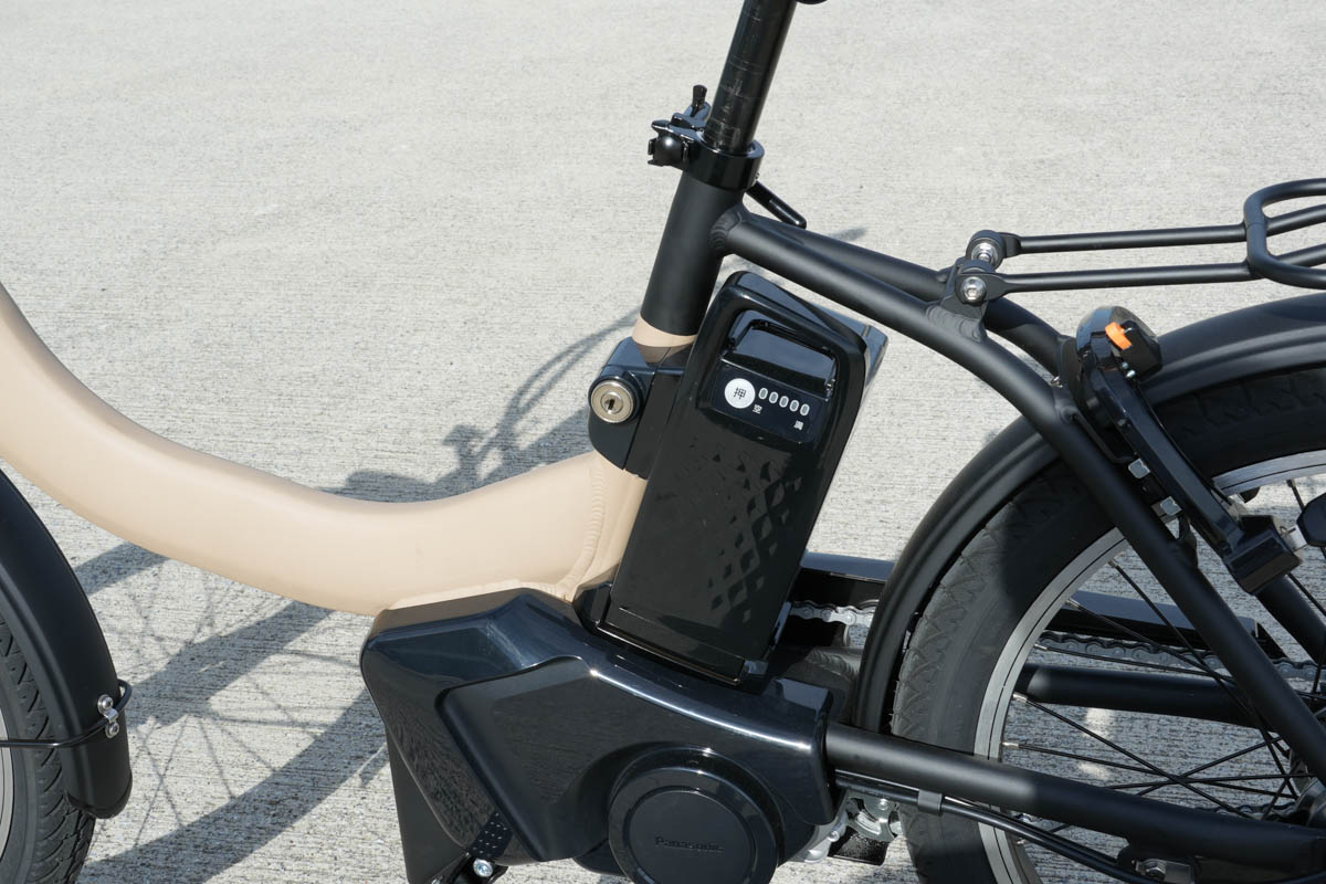 バッテリーは同社の電動アシスト自転車と互換性があります