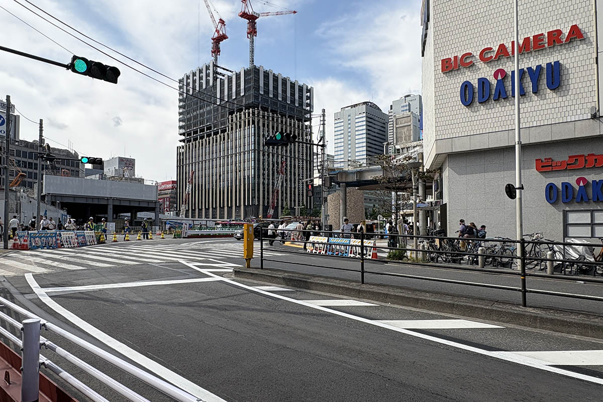 9月27日から直進できなくなっている