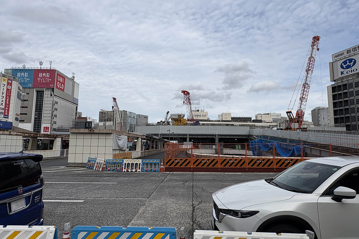 9月22日時点の同じ場所の様子