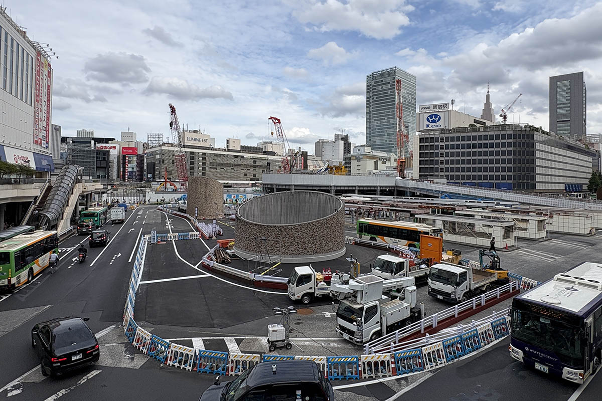 9月22日のバスターミナル周辺