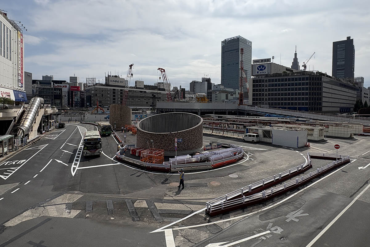 9月27日のバスターミナル周辺