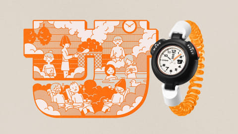 CASIO サ時計 オレンジ カシオ、サウナ専用「サ時計」発売 12分計搭載 - Impress Watch
