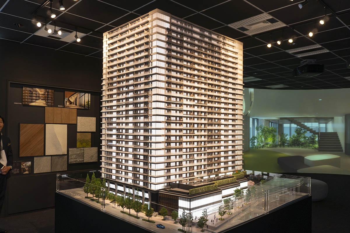 パークタワー渋谷笹塚 模型