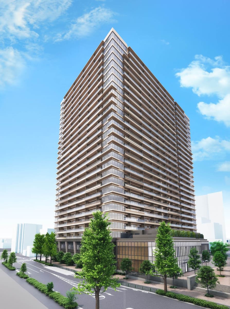 パークタワー渋谷笹塚 完成予想CG