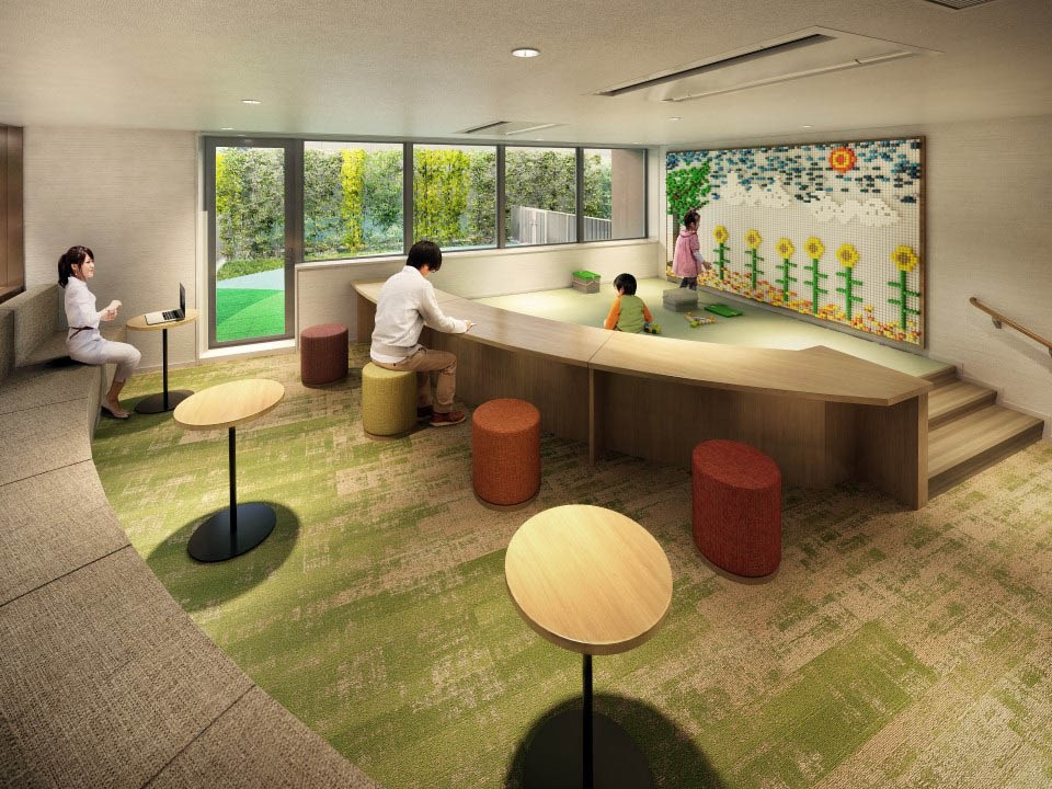 プレイ&ワークラウンジ