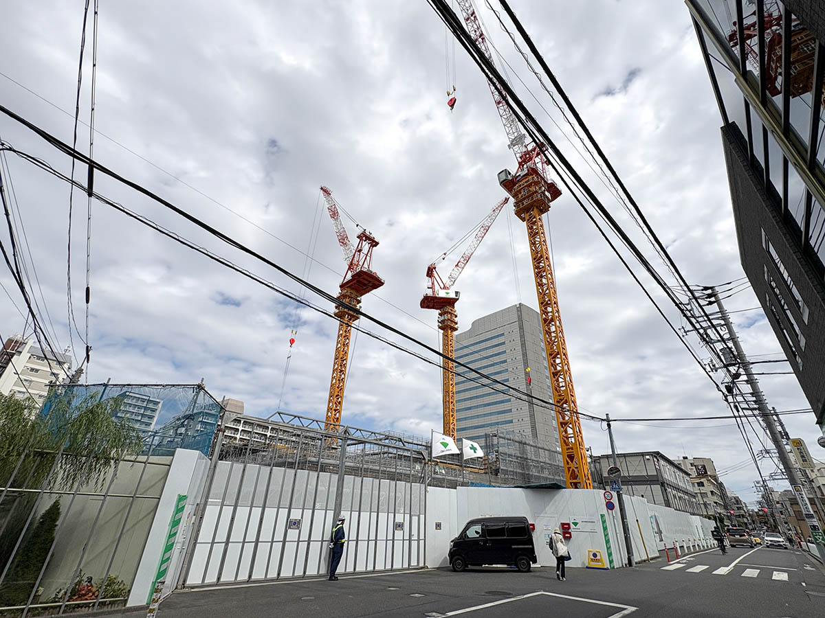 建設現場の様子