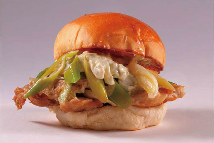 焼鳥バーガー 岩塩