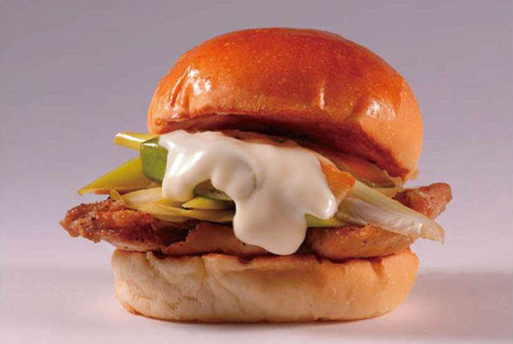 焼鳥バーガー ・旨みスパイス