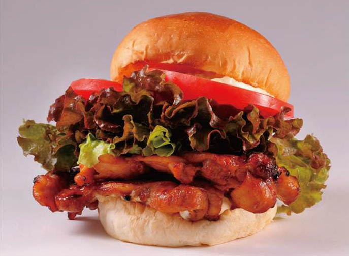 じゃんぼ焼鳥バーガー