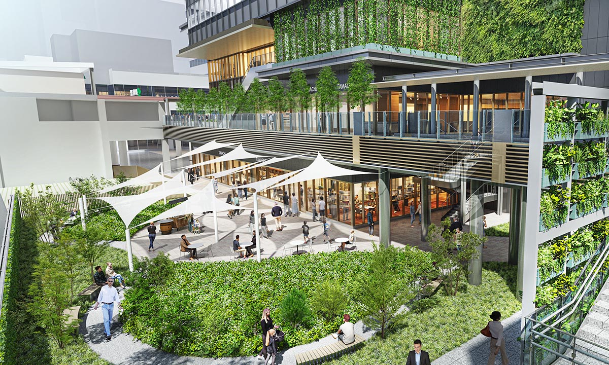 緑地広場イメージパース