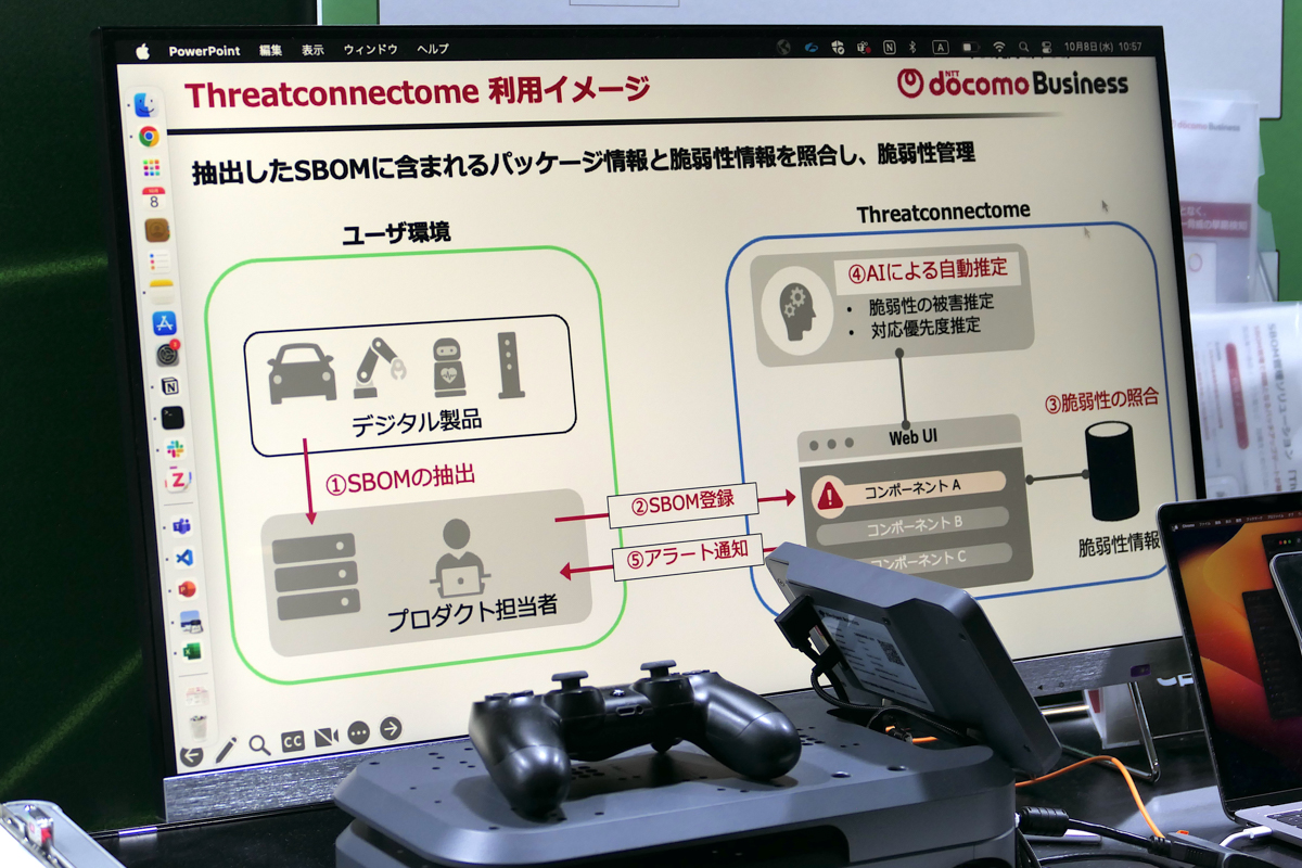 SBOM管理ソリューション「Threatconnectome」