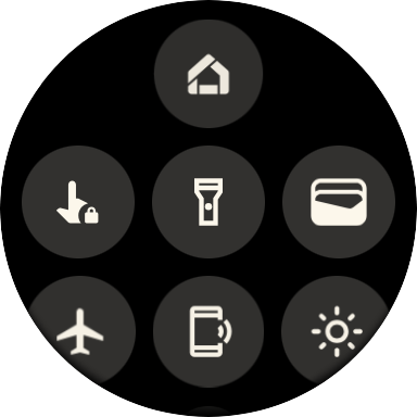 「Material 3 Expressive」適用前のPixel Watch 2だとこんな感じ