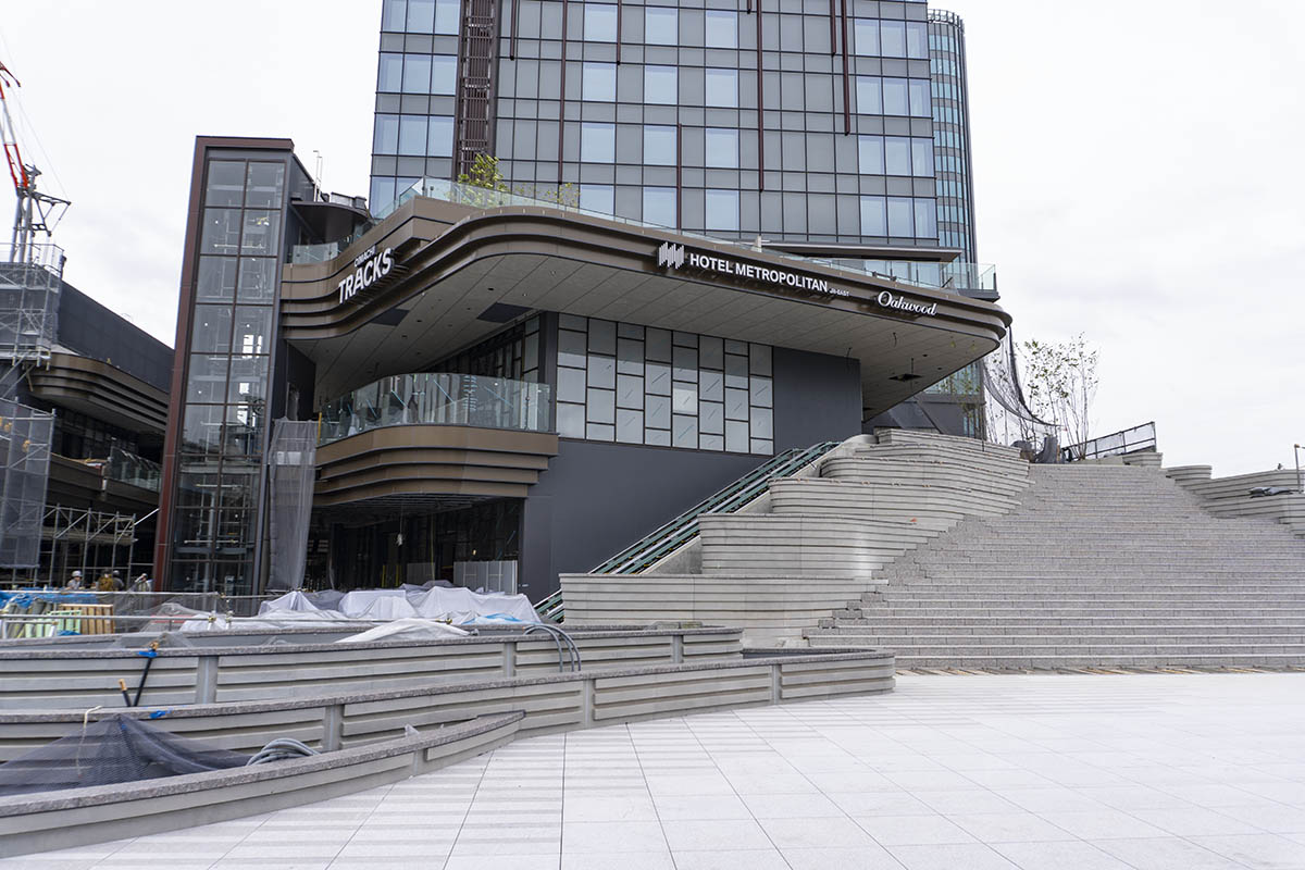 整備が進められているSTATION PLAZA