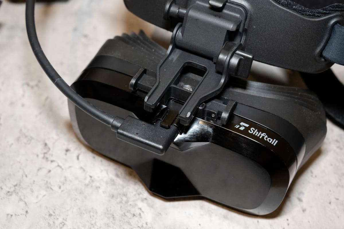 USBケーブル接続部