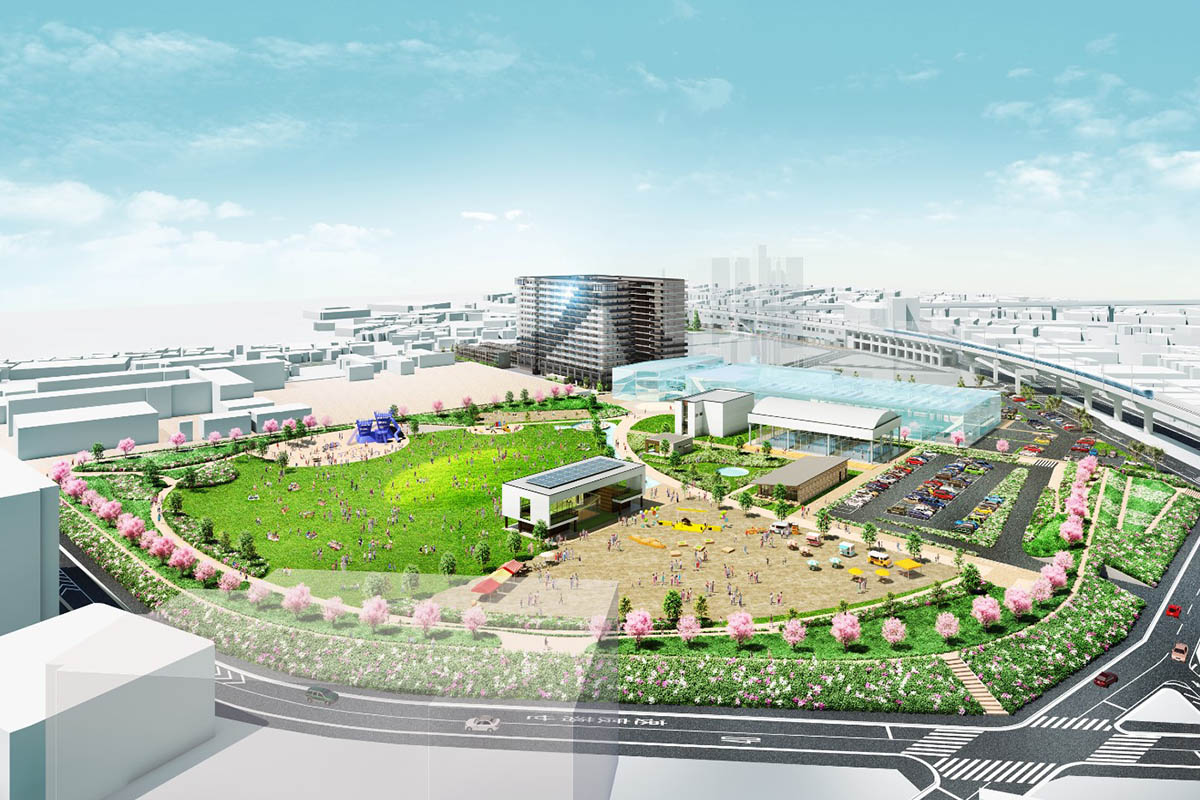 水賀池公園完成予想CGパース