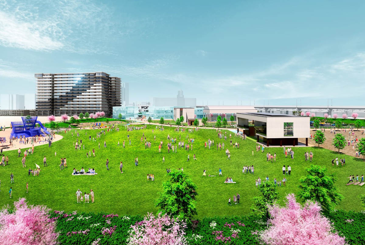 水賀池公園完成予想CGパース