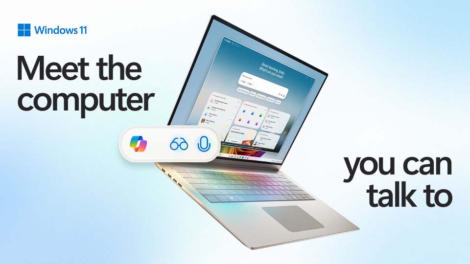 音声でAIと対話する機能が、すべてのWindows 11 PCに搭載される