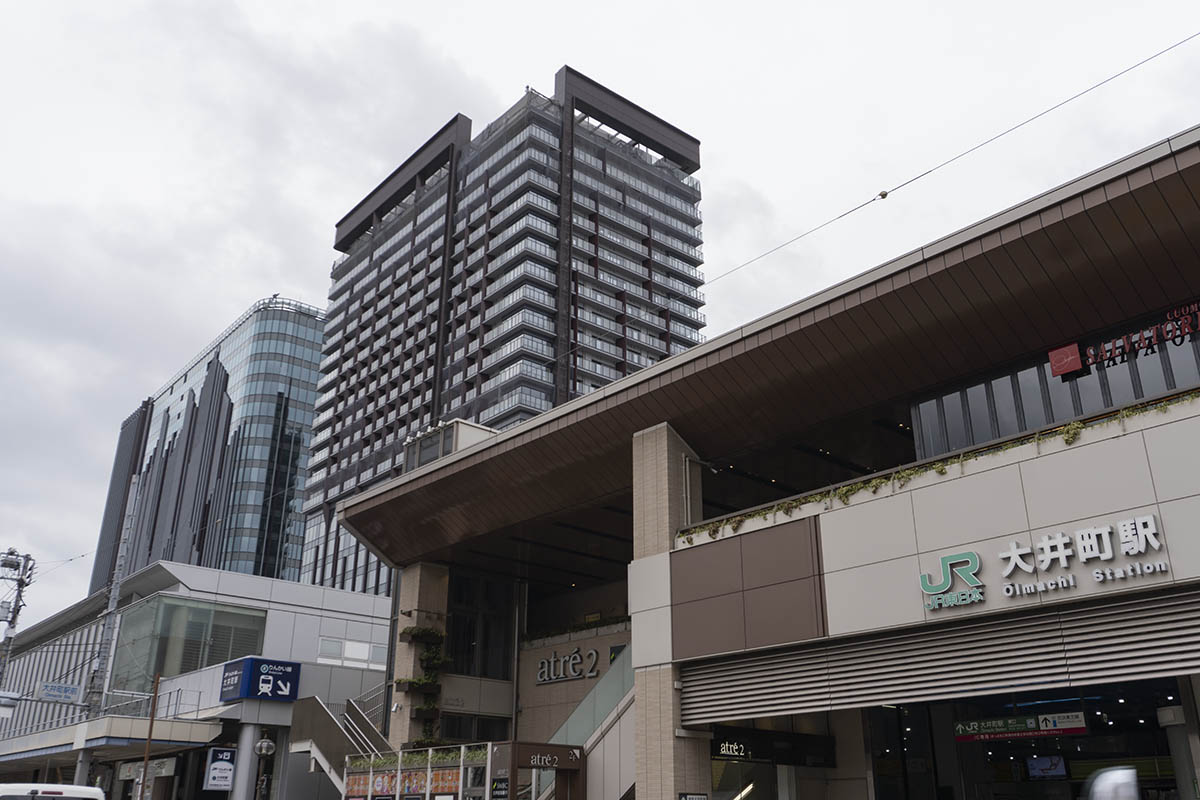 大井町駅とOIMACHI TRACKS