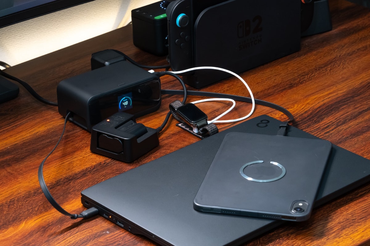 突発的に複数デバイスの充電がしたくなっても安心