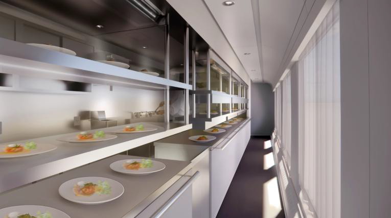 厨房車両(3号車)