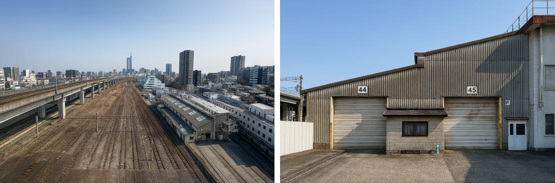 旧・大宮運転区(工事着工前)