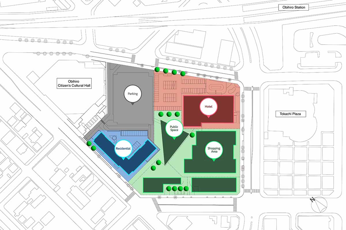 全体街区イラスト