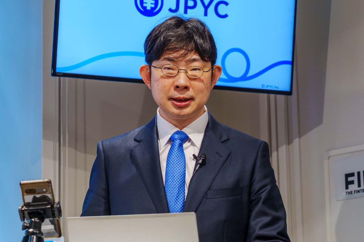 JPYCの岡部典孝社長