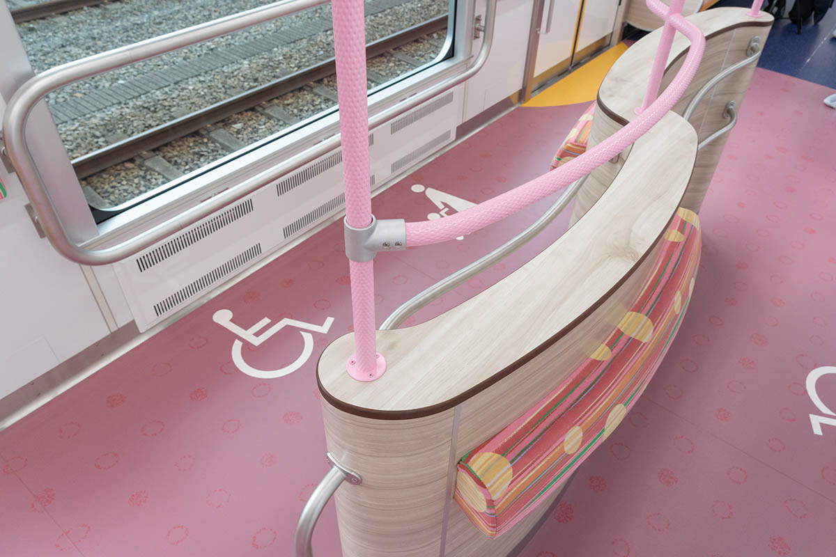 島部分も丸みを帯びたデザイン