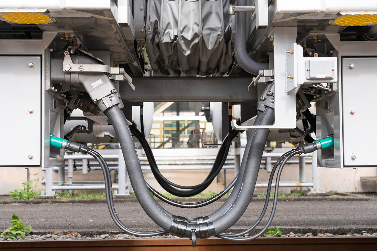 車両同士の接続部分